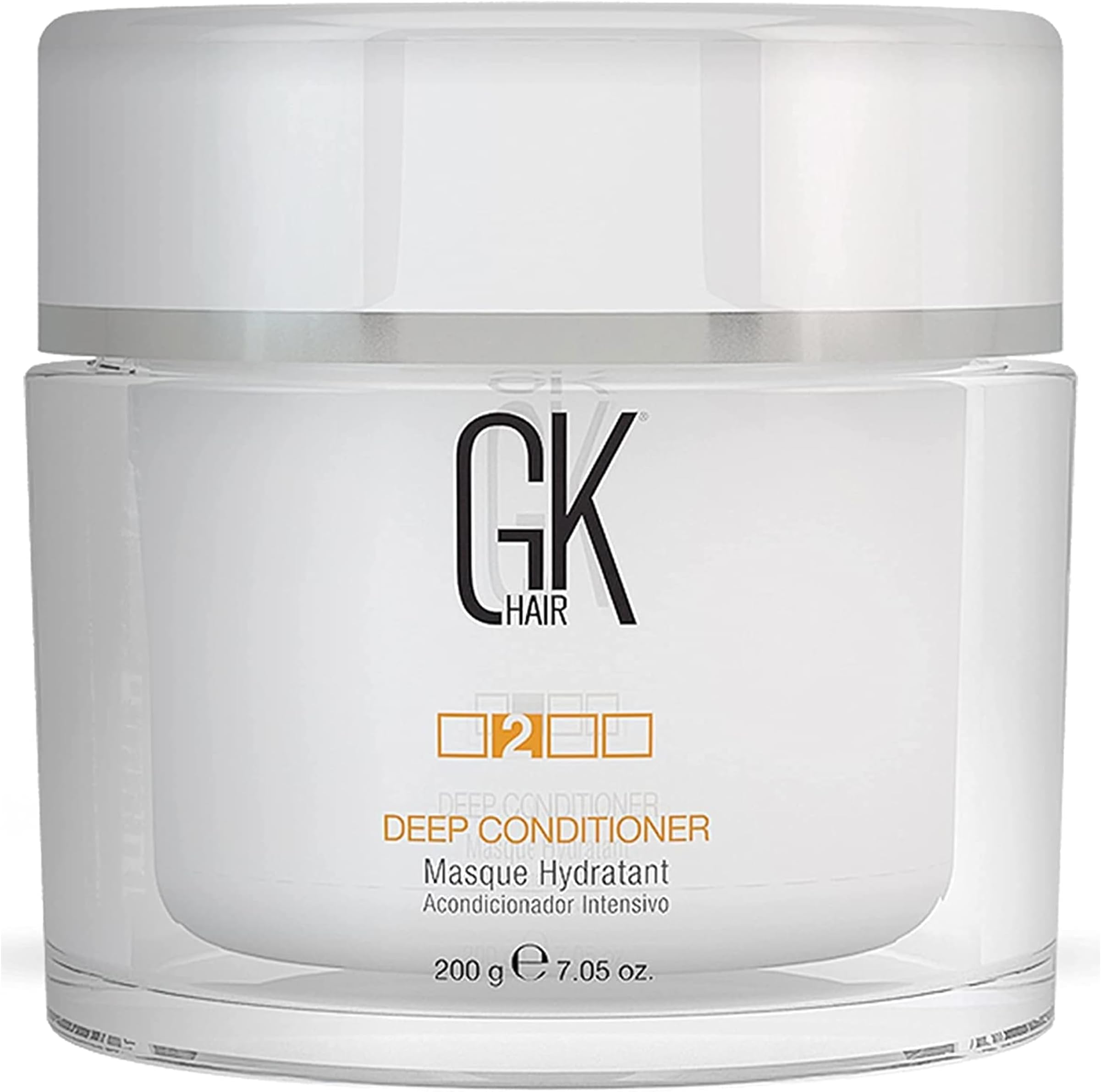 Global Keratin Deep Conditioner Masque (200g) Intense Hydrating Repair Treatment Mask for Dry Damaged Color Treated Frizzy Hair treatment leave in Restoration Formula with JOJOBA Seed Oils