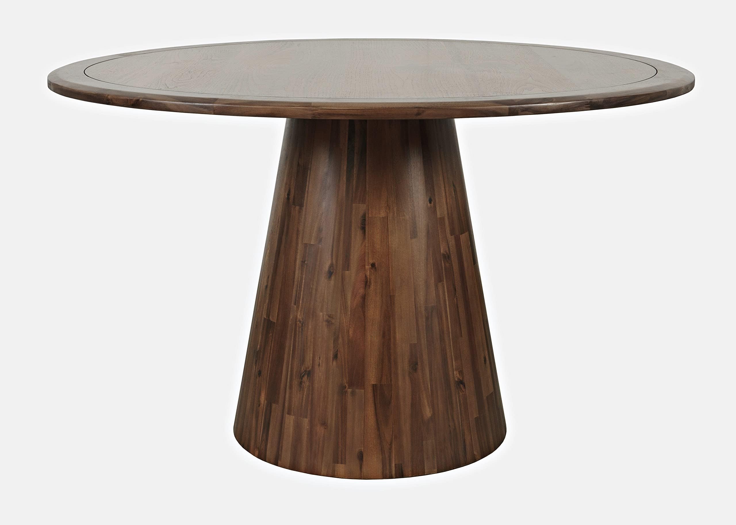 Amazon.com - Nash Mid-Century Modern 50" Round Pedestal Dining Table ...