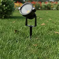 Espeto Led 15w Luminaria Jardim Prova D'água Bivolt (Branco Frio)