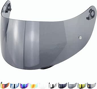 Dành Cho AGV K5 K5S K3SV K1 K1S K3-SV K5-S Nhỏ Gọn ST Mũ Bảo Hiểm Tấm Che Ống Kính Phụ Kiện Xe Máy Gương Xanh Cầu Vồng Bạc Đen I.998675210
