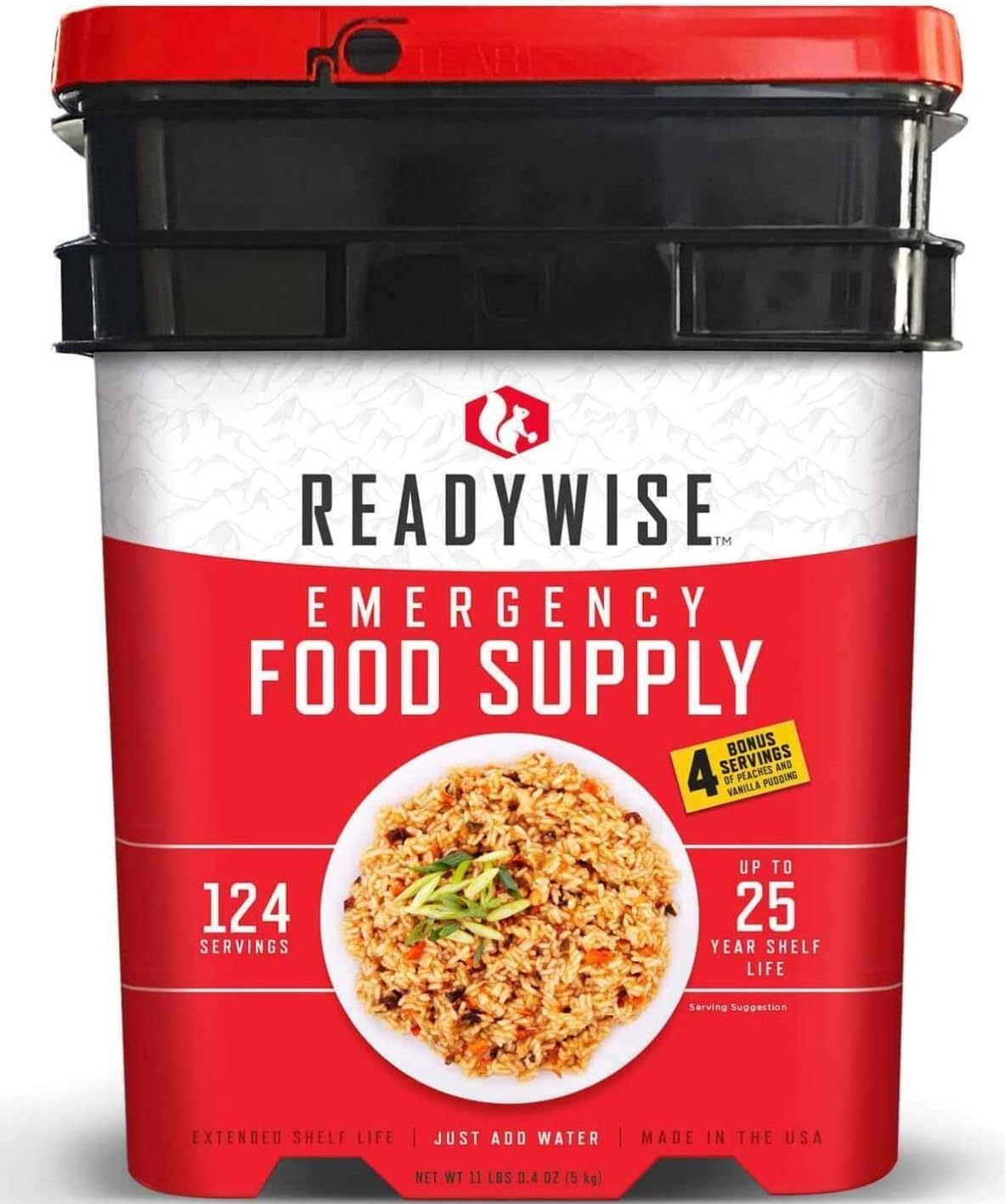 Wise Company ReadyWise, Emergency Food Supply, 124 Servings - - 