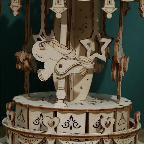 Miniatura 4 de Kits de rompecabezas de madera en 3D modelo troyano, juegos de ingenio y rompecabezas para NavidadCumpleaños, regalos para adultos y adolescentes