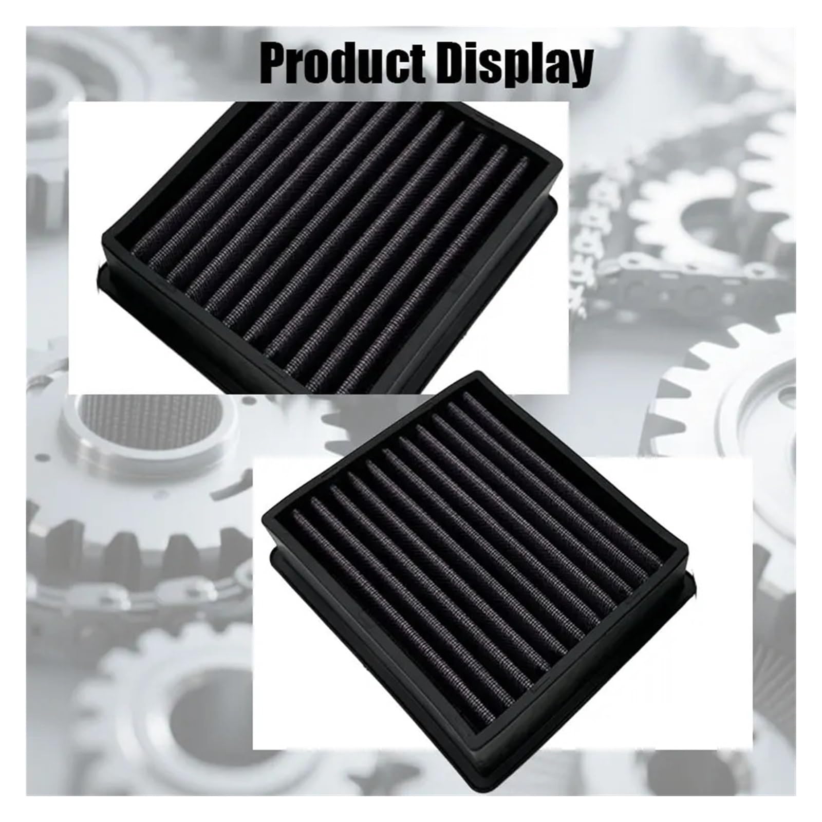 Filtro Aire Motocicleta Filtro De Entrada De Aire para Motocicleta, Repuesto De Limpiador De Motor para CFMOTO 450SR 450MT 450CL-C 450SRS CF400-6 450NK