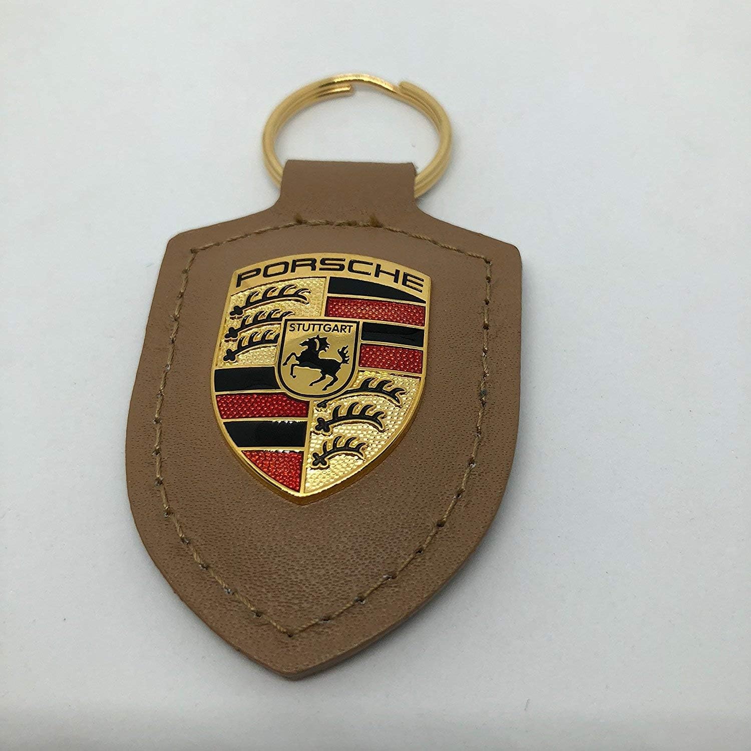 PORSCHE CREST KEY WAP0500980H BEIGE : Clothing, Shoes & Jewelry