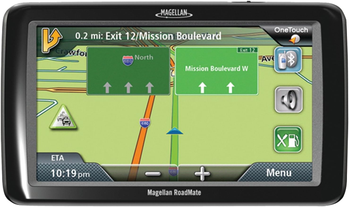 Magellan RoadMate 9055 7Inch Bluetooth Portable GPS
