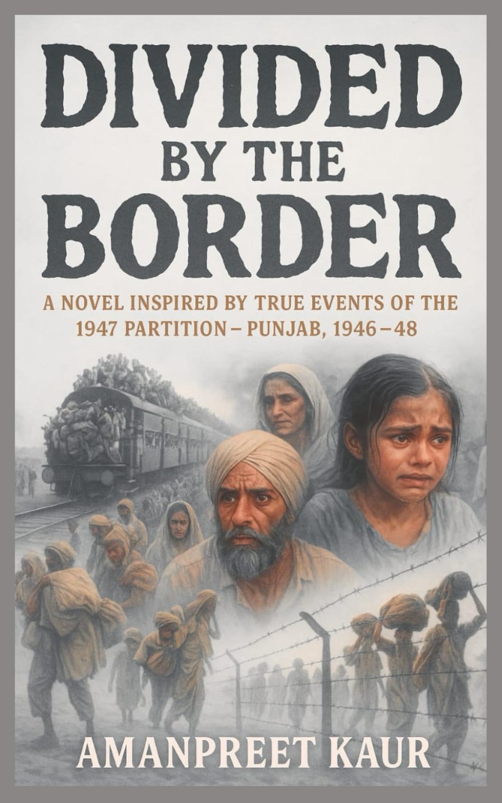 DIVIDED BY THE BORDER - PUNJAB 1946-48: A NOVEL INSPIRED BY THE TRUE EVENTS OF 1947 PARTITION: 1 (Tales Across Time: Historical Fiction Inspired by True Events)