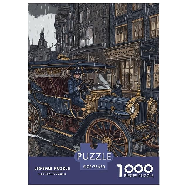Foto 3 de 8 de Coches Antiguos Puzzle De 1000 Piezas Rompecabezas para Adultos Rompecabezas 1000 Piezas para Adultos…