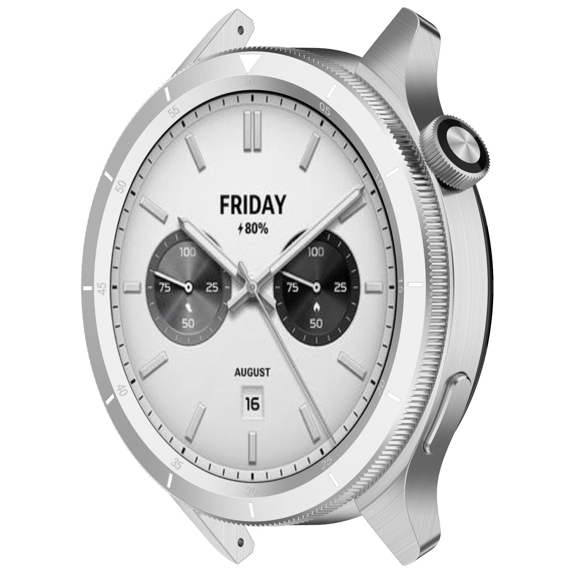 Amazon.co.jp: Lamshaw for Xiaomi Watch S4 / S3 ベゼルリング、強化 