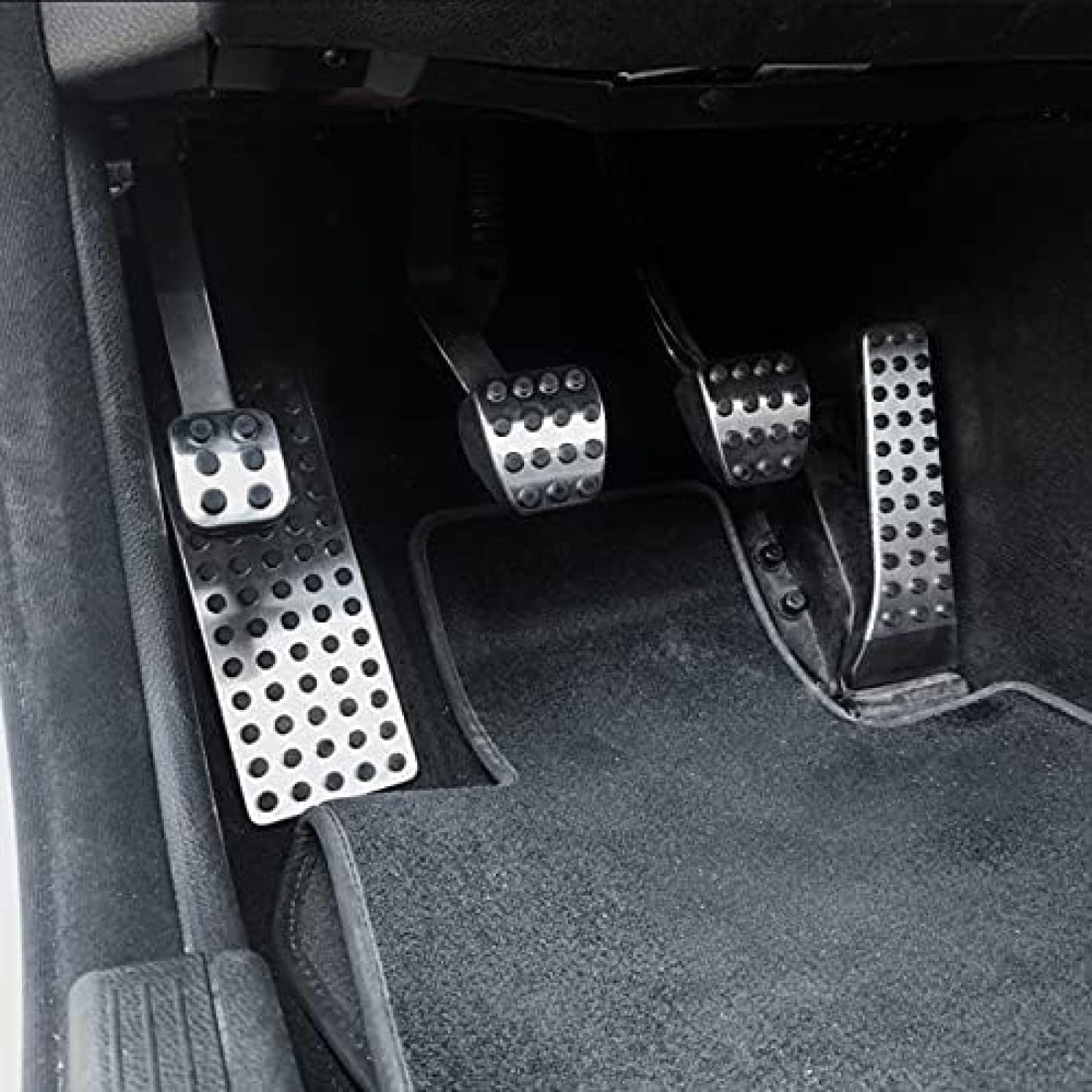 Car Foot Pedals for Benz AMG C E Class W203 W213 W205 W204 W211 W212 W210 R172 GLC GLK SLK GLE Accessories Car Fuel Brake Pedal Cover,Footrest MT 5pcs Automotive