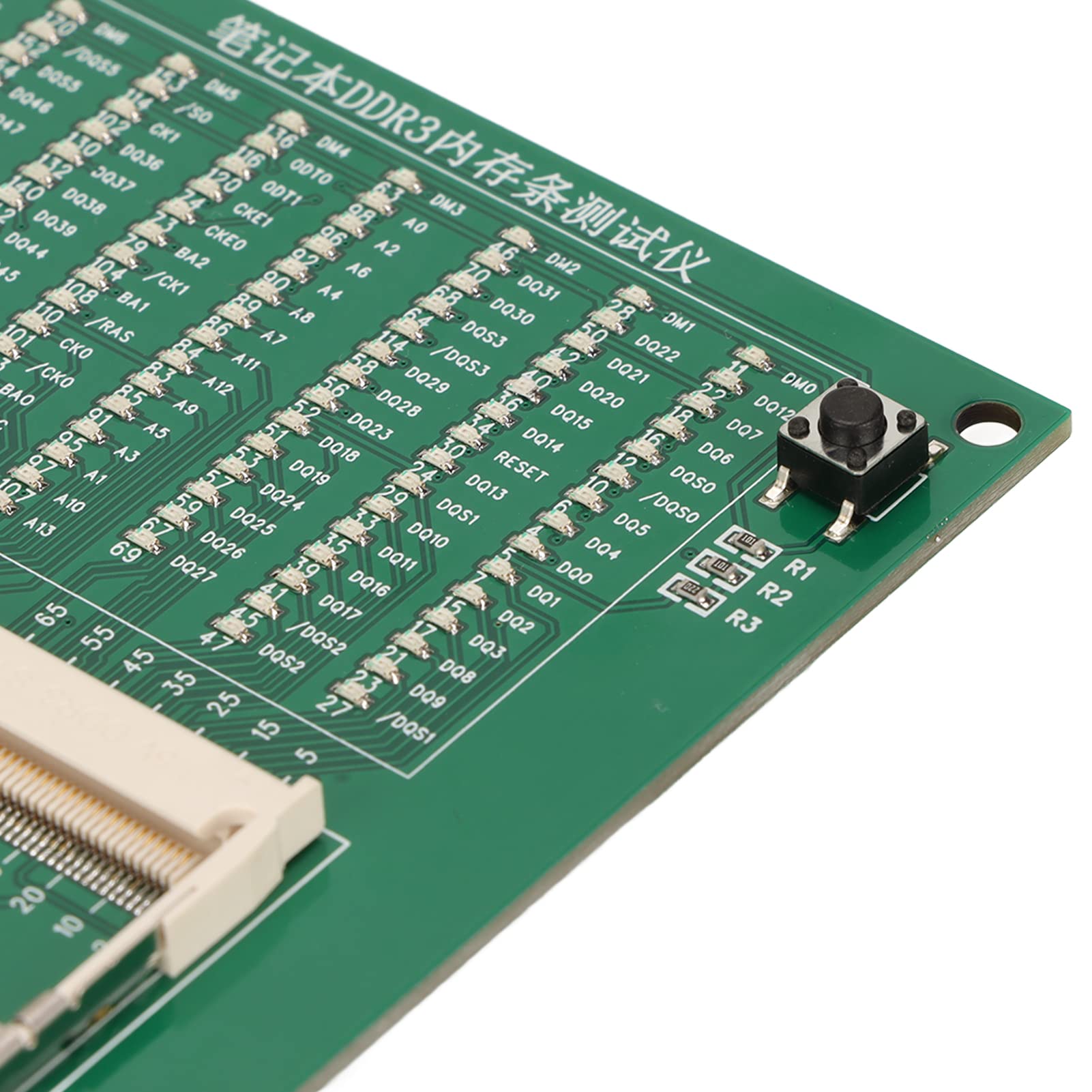 Naroote DDR3 Speicher Testkarte, 110 LED Anzeigen, für Arbeitsspeicher