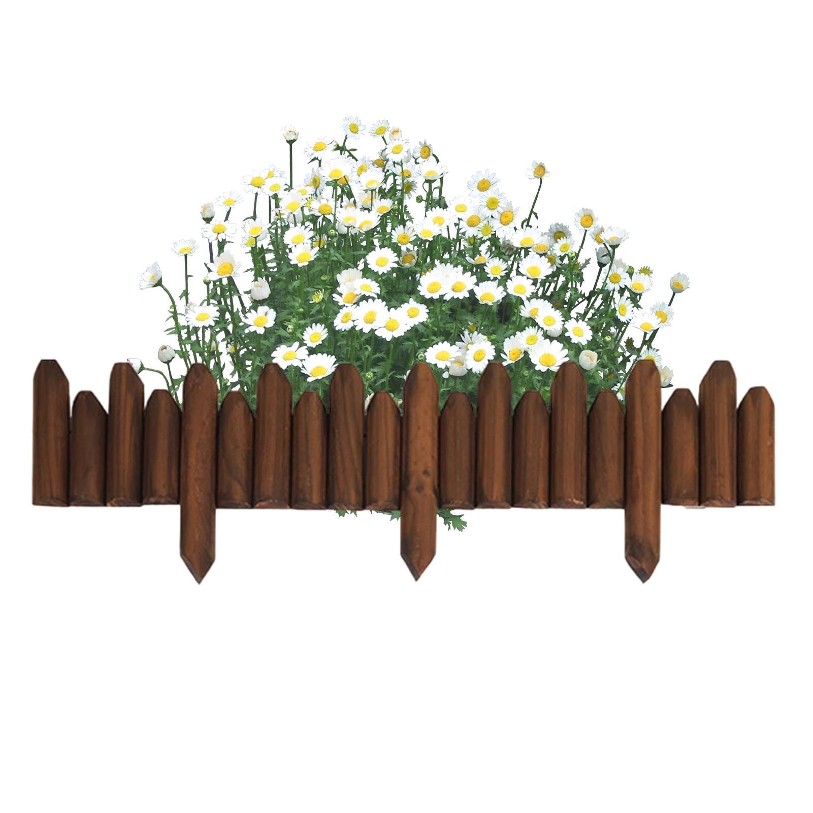 Valla de madera para jardín, valla de madera para jardín, valla de madera de cedro, valla de jardín de madera, valla de madera de pino tratada a presión, postes de valla de madera ideal para valla de