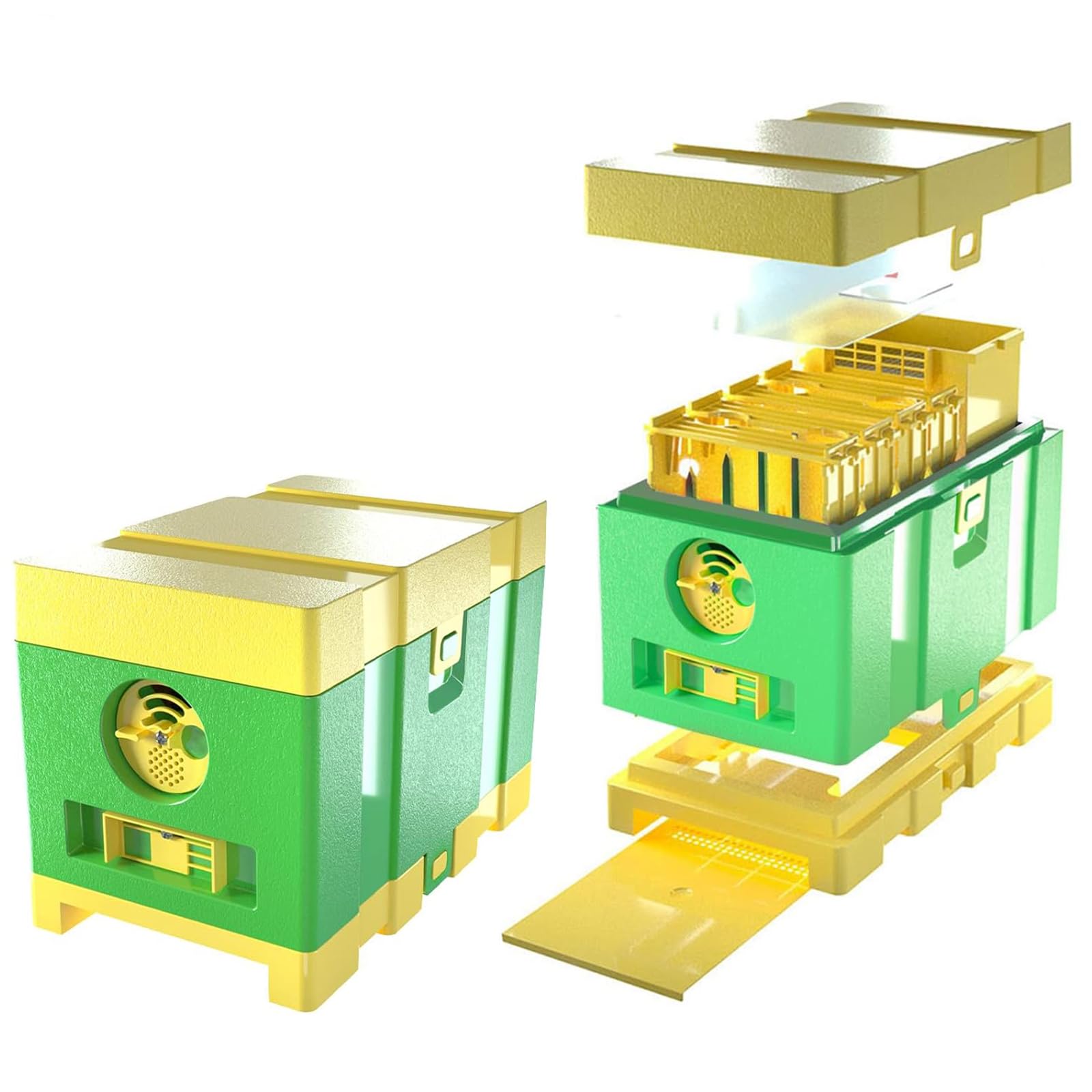 Outil d'accouplement de reine fonctionnel Beequeen Boîte d'accouplement pour abeilles Équipement d'apiculture Texture pour les agriculteurs