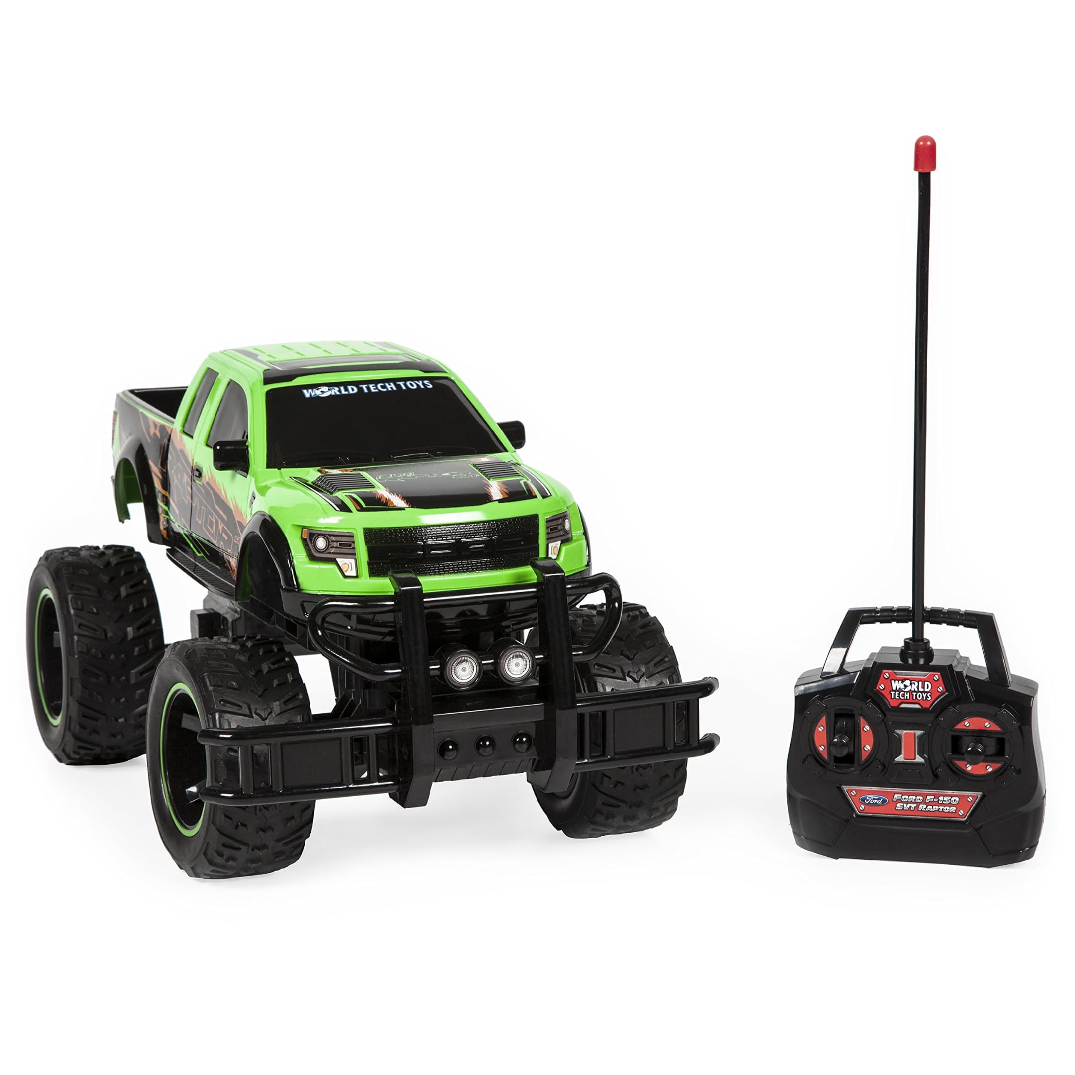 Amazon.com: World Tech Toys 1:14 Ford F-150 SVT Raptor RC Truck