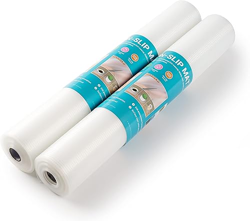 Miniatura 7 de Revestimiento antideslizante para gabinetes, impermeable, material EVA de grado alimenticio, forros de cocina para armarios y cajones,