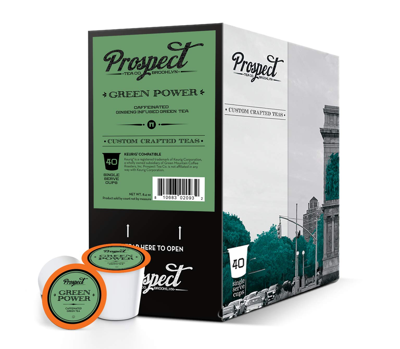 【EP】DETERMINATIONS　TEA FOR TWOほか Amazon.com : Prospect Tea Co. Green Power Caffeinated Tea Pods