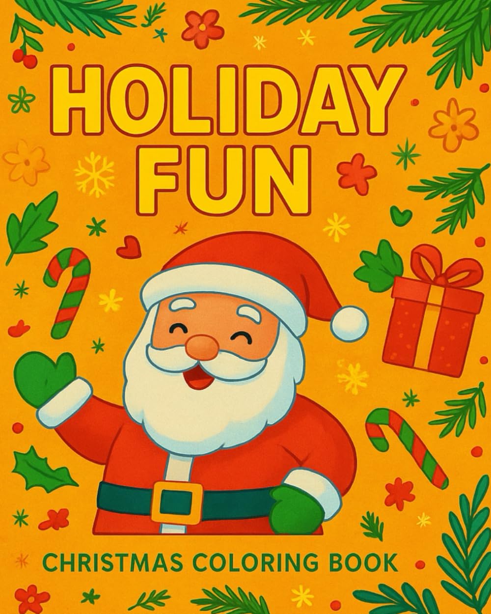 Holiday Fun!: Christmas Coloring Book