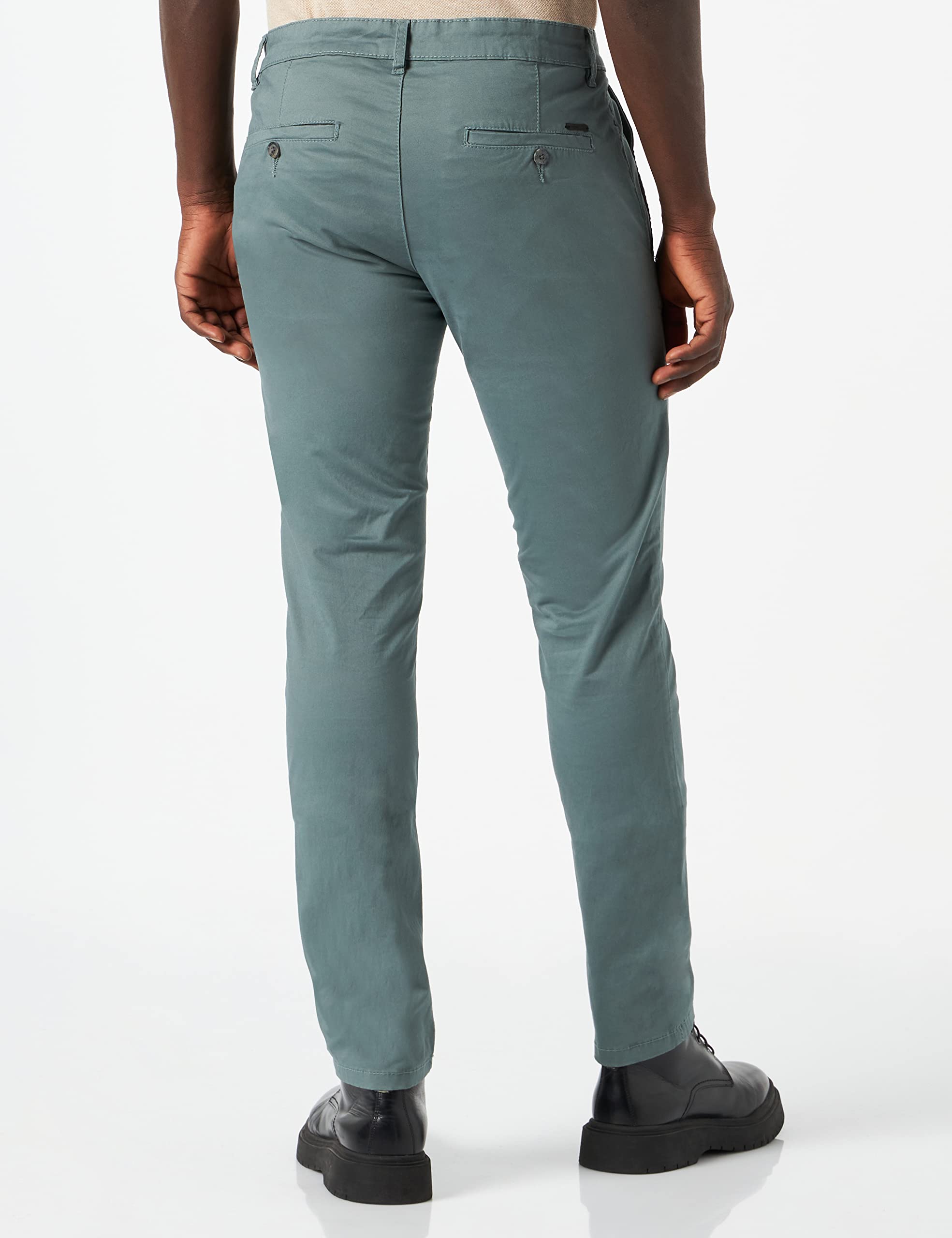 Teddy Smith P-Chino Satén Pantalones de Vestir para Hombre