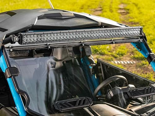 Miniatura 5 de SuperATV Barra de luz LED recta de doble fila de 40 pulgadas compatible con Polaris RZR, Turbo, Ranger, General; Can-Am Maverick, Commander;