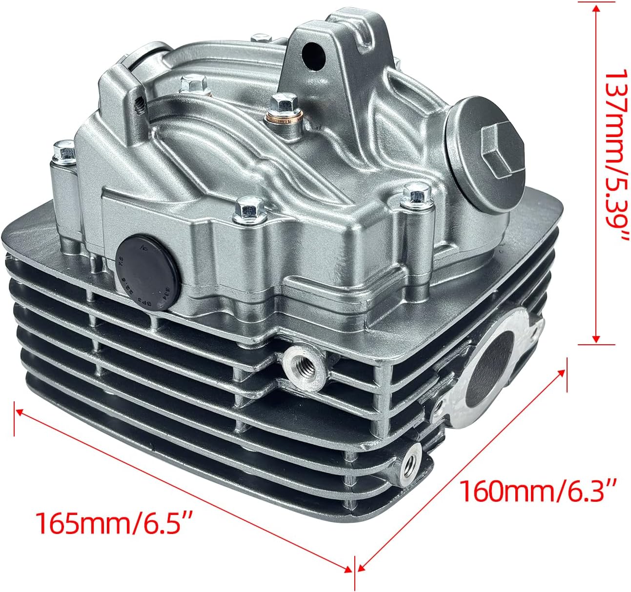 Cylinder Head Assembly Compatible with Suzuki GS200 GXT200 DR200 DJ Ebel200 QM200 GyQS GXT QM DR 200 CC