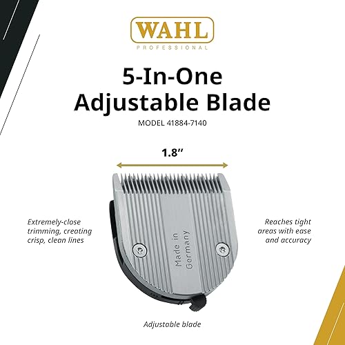 Miniatura 2 de Wahl Professional Chromstyle Blade 5 en 1 ajustable se adapta a Chromstyle Pro Bravura Arco Figura Clippers