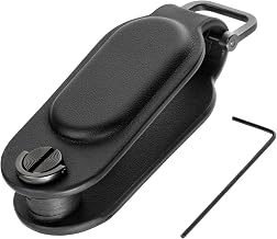 TROIKA Key Tracker Apple® Find My Function Track & Find Key Organiser with Location of Attached Keys Possible and Expandable for up to 4 Keys Made of Faux Leather and Metal in Black