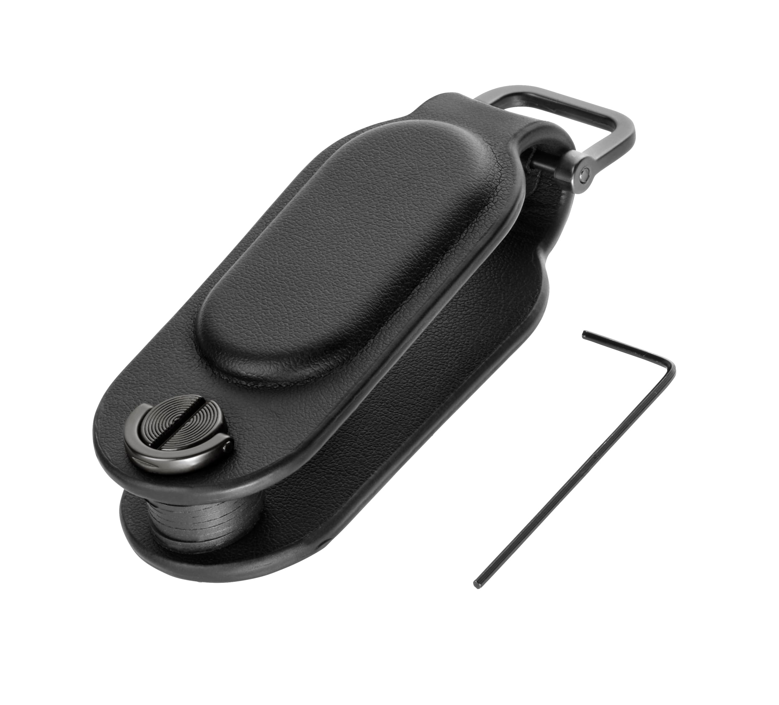 TROIKA Lokalizator kluczy Apple® Find My funkcyjny Track & Find Key organizer z możliwością lokalizacji zamocowanych kluczy i możliwość rozszerzenia do 4 kluczy ze sztucznej skóry i metalu w kolorze