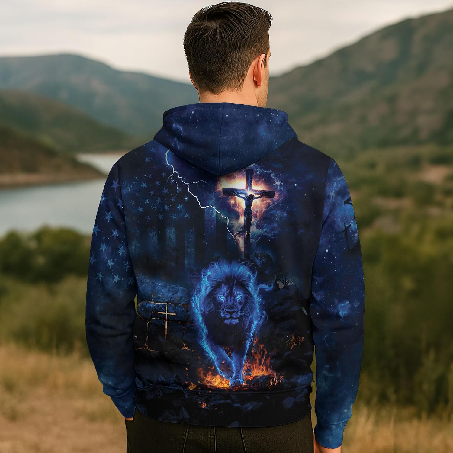 I Can Do All Things Through Christ Hoodie, Christian Hoodies For Men, Jesus Hoodie, Religious Hoodies For Men