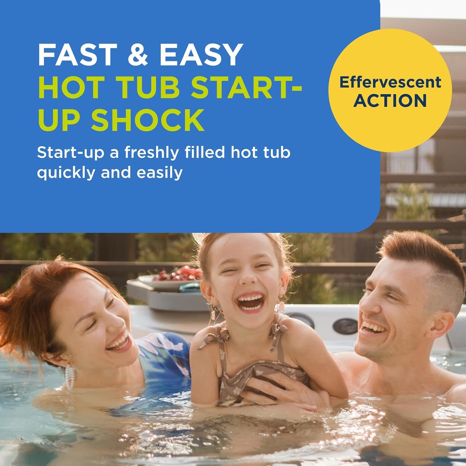 FROG Jump Start for Hot Tubs - Start-Up Chlorine Shock Removes Organic Contaminants & Establishes Chlorine Level - Hot Tub Set Up & Treatment - 3 Pack - Image 2
