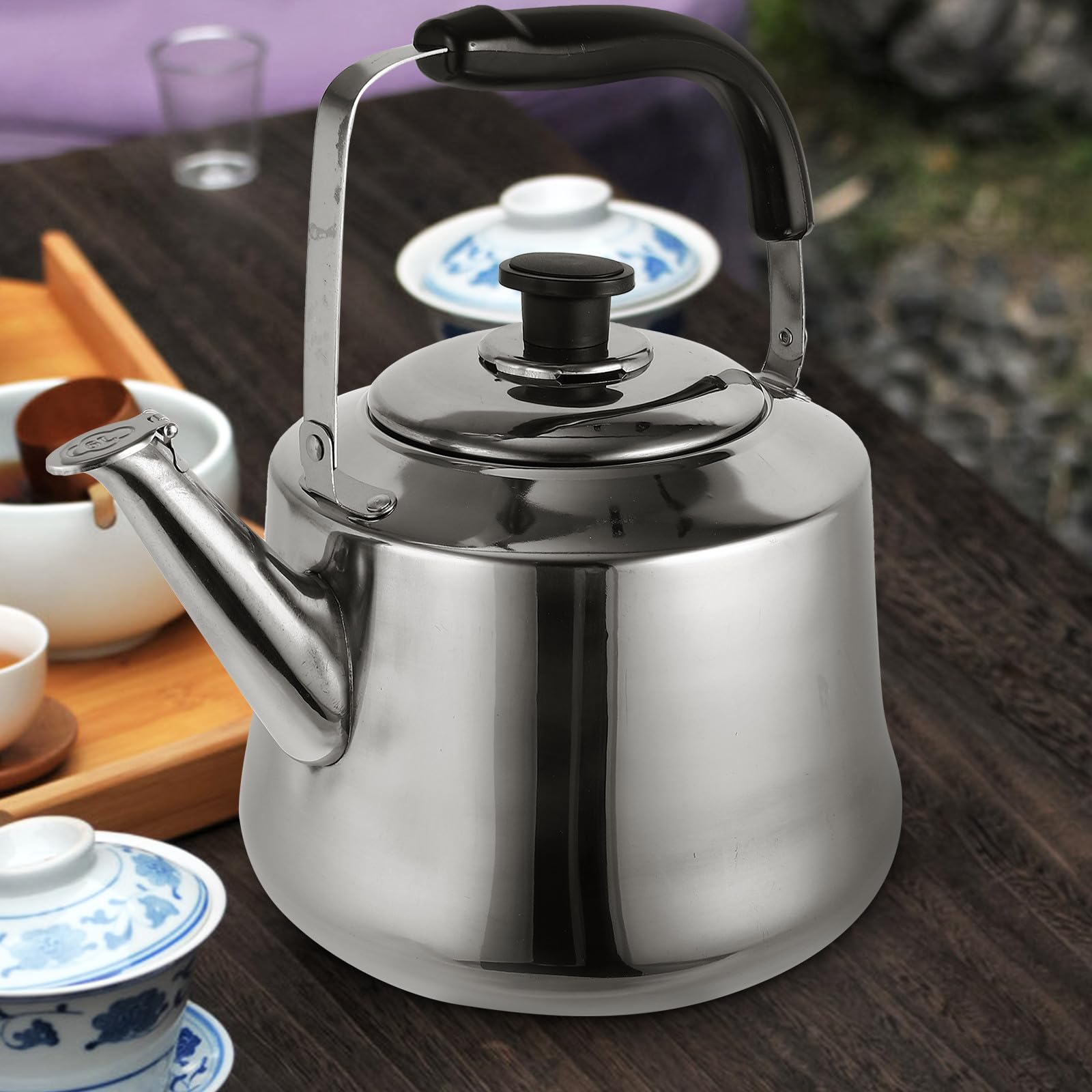 Hervidor de Agua de Acero Inoxidable 6l Sonido para Cocina