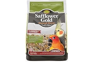Higgins Safflower Gold Natural Food Mix For Cockatiels