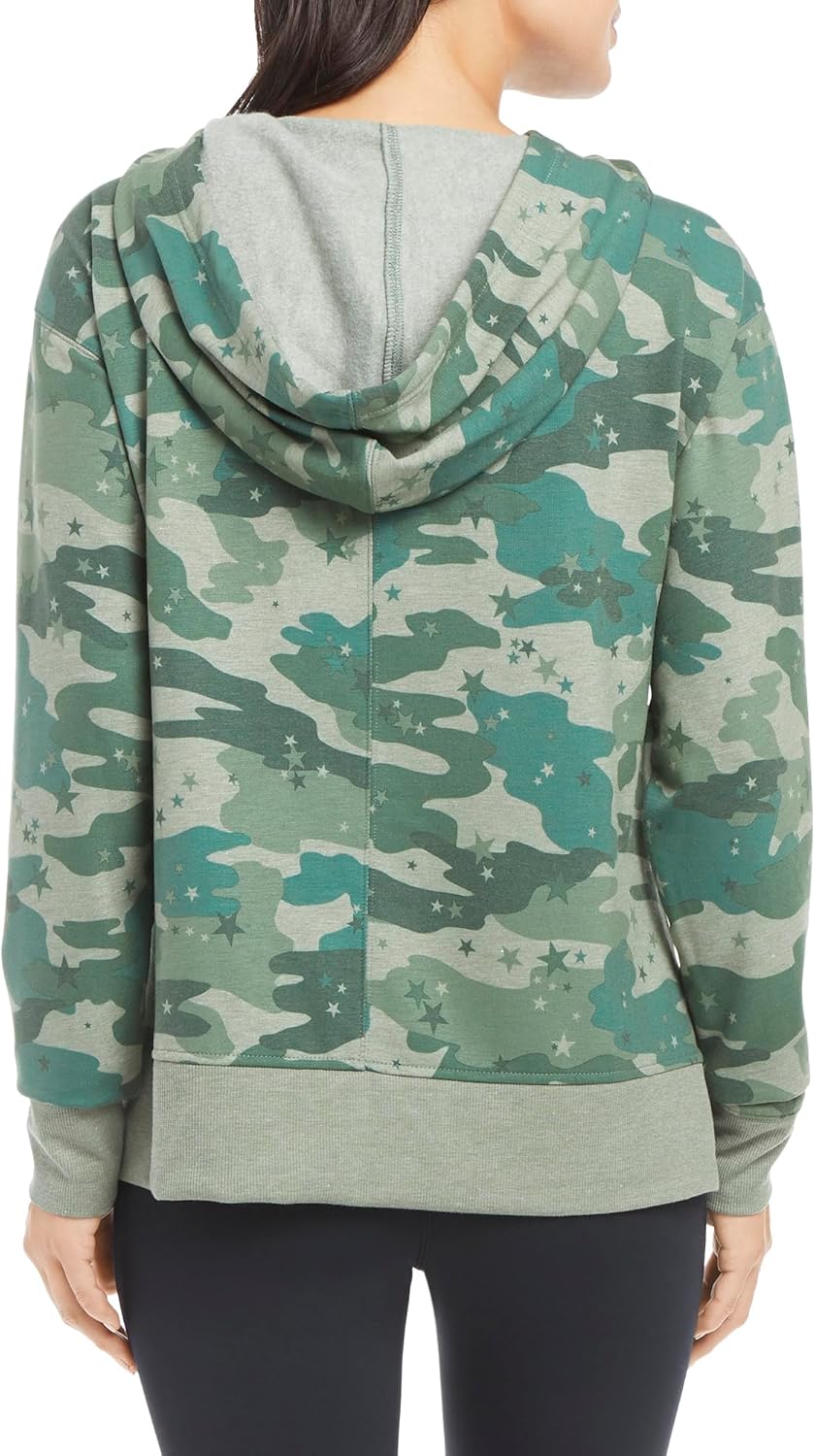 Danskin womens Side Slit Pullover Hoodie Sweatshirt - Image 2