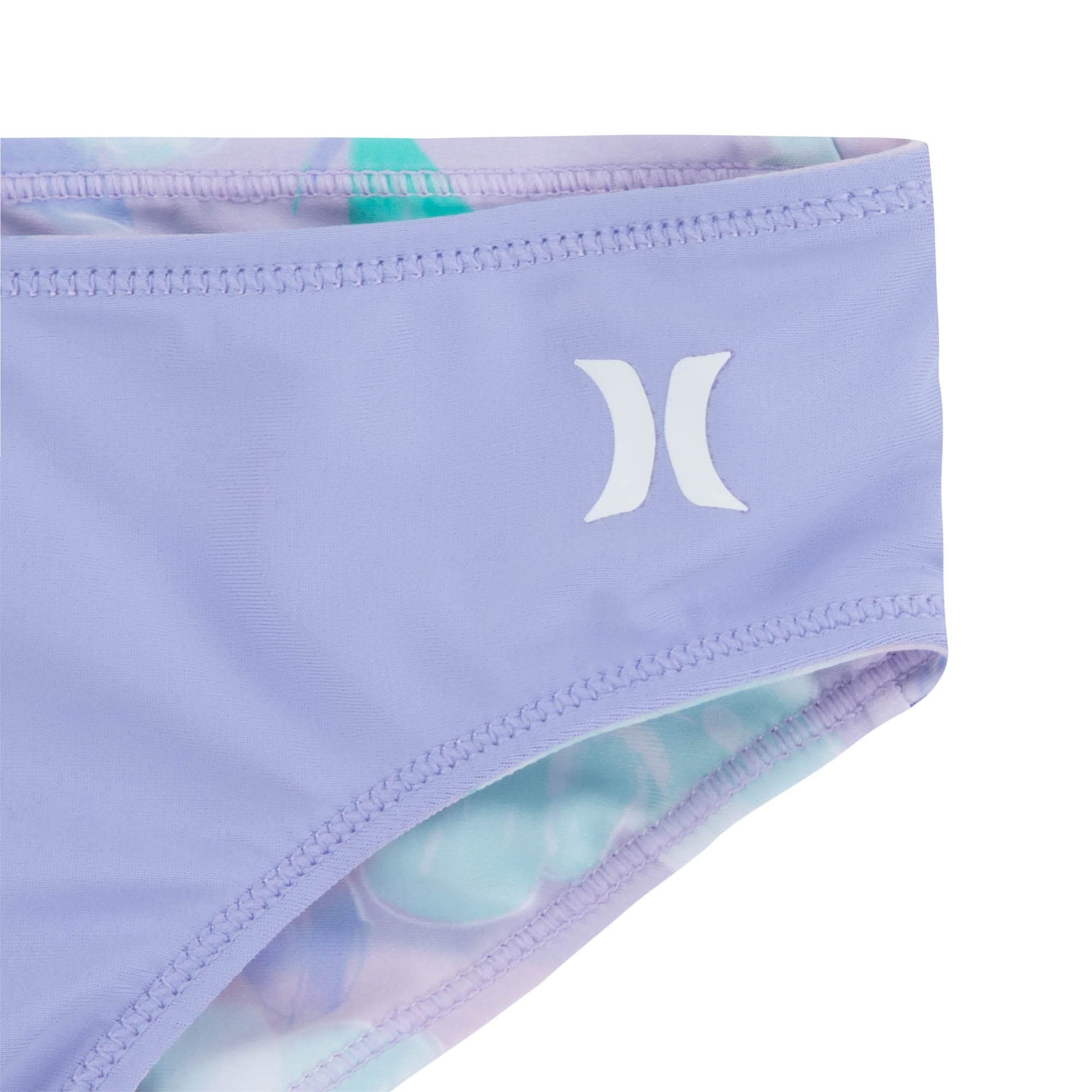 Hurley Hrlg 2 Piece Rashguard Set Traje de baño de Dos Piezas Niñas