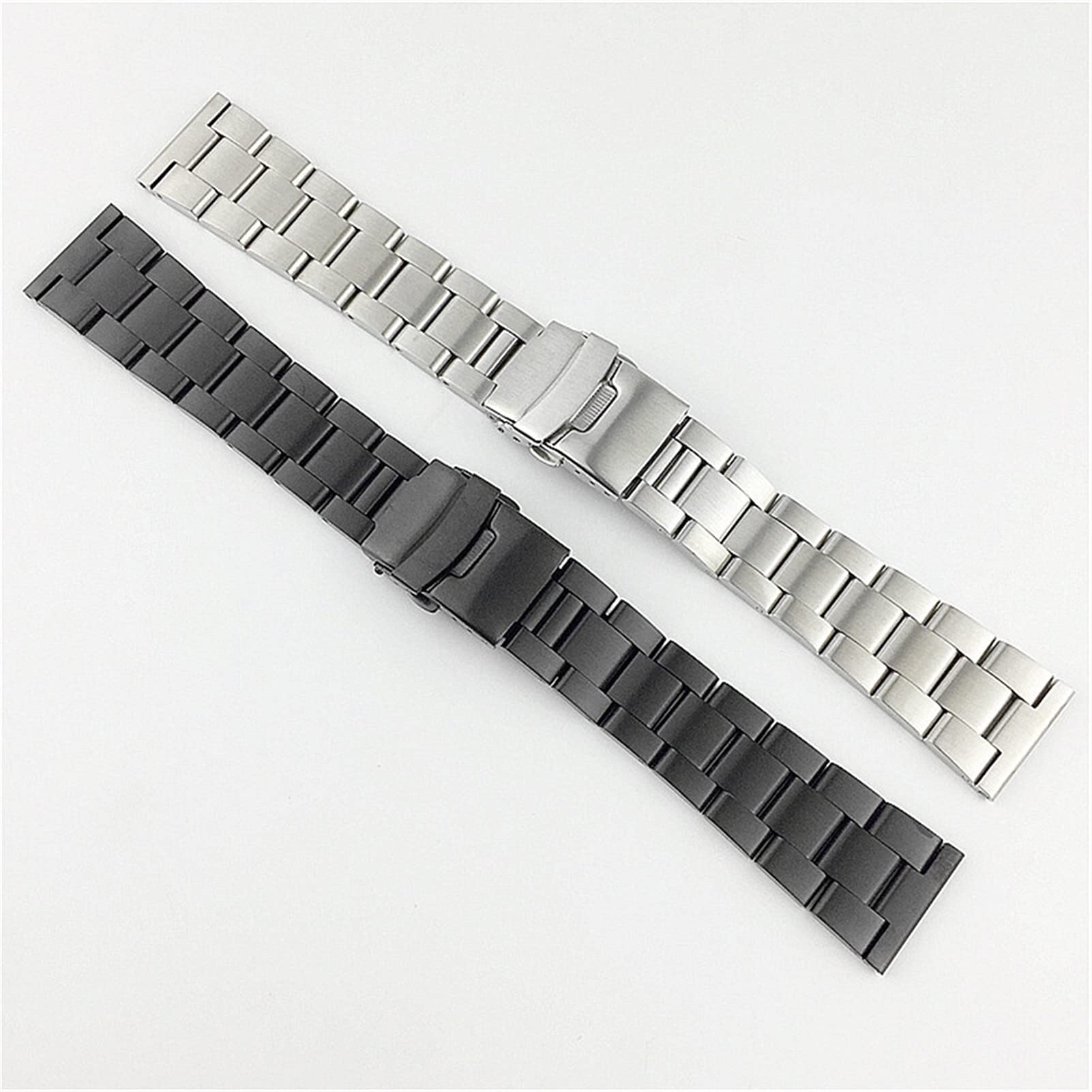 Pasek do zegarka Quick Release Mesh Pleciony metalowy pasek ze stali nierdzewnej dla mężczyzn i kobiet Regulowany 18 mm, 20 mm, 22 mm Bransoletka / 18 mm/srebrny