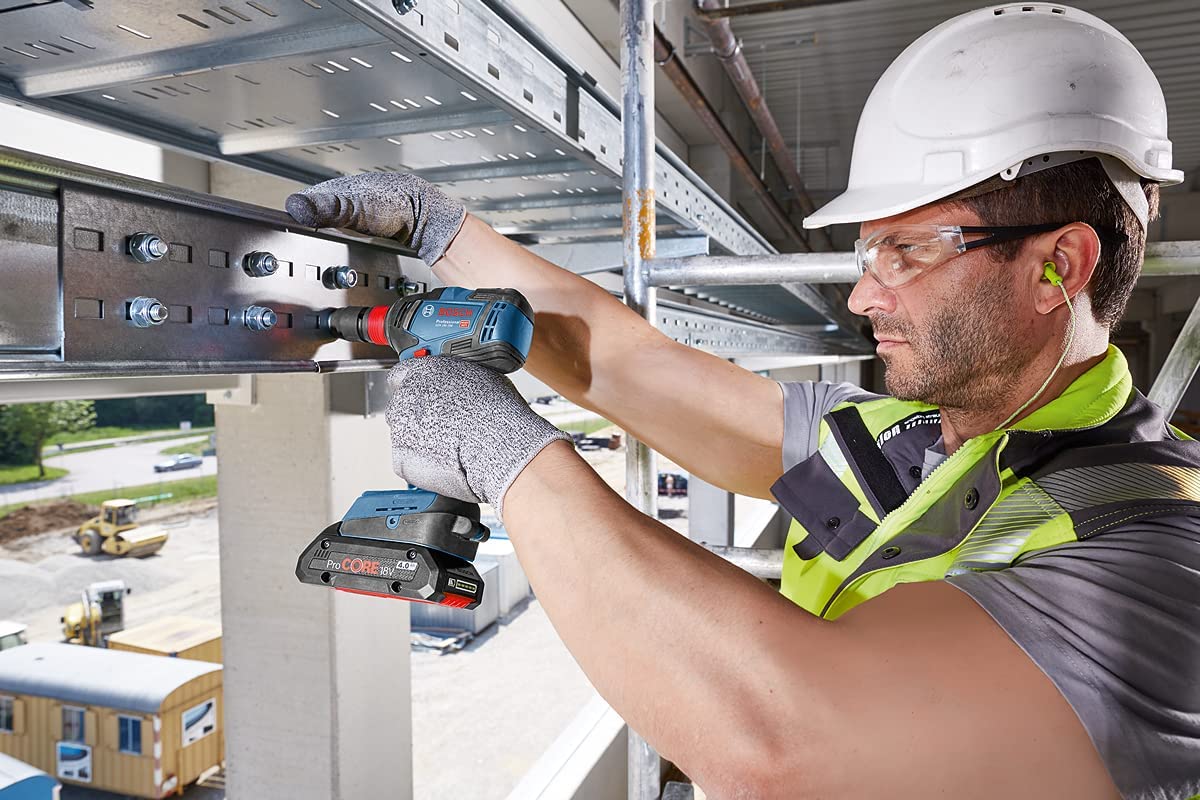 Bosch Professional 18V System Avvitatore a massa battente a batteria GDX 18V-200 (coppia di serraggio max. 200 Nm, senza batt./caricabatteria)