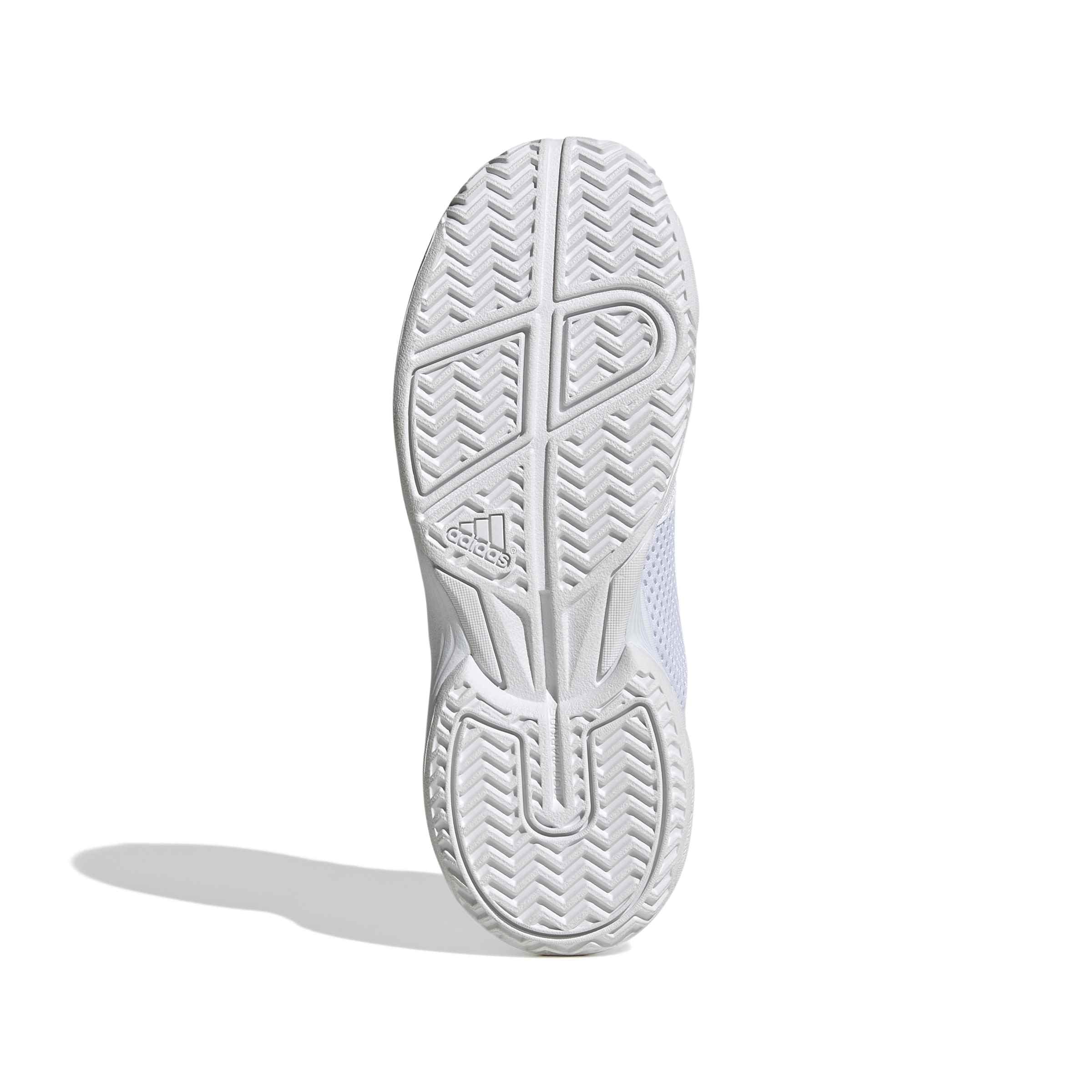 adidas Uniseks - dzieci Courtflash Kids Tennis Shoes, ftwr white/core black/ftwr white, 35 1/2 EU
