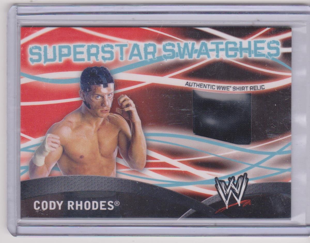 2011 Topps Cody Rhodes WWE Wrestling Event Worn Shirt Insert Card at  Amazon's Sports Collectibles Store
