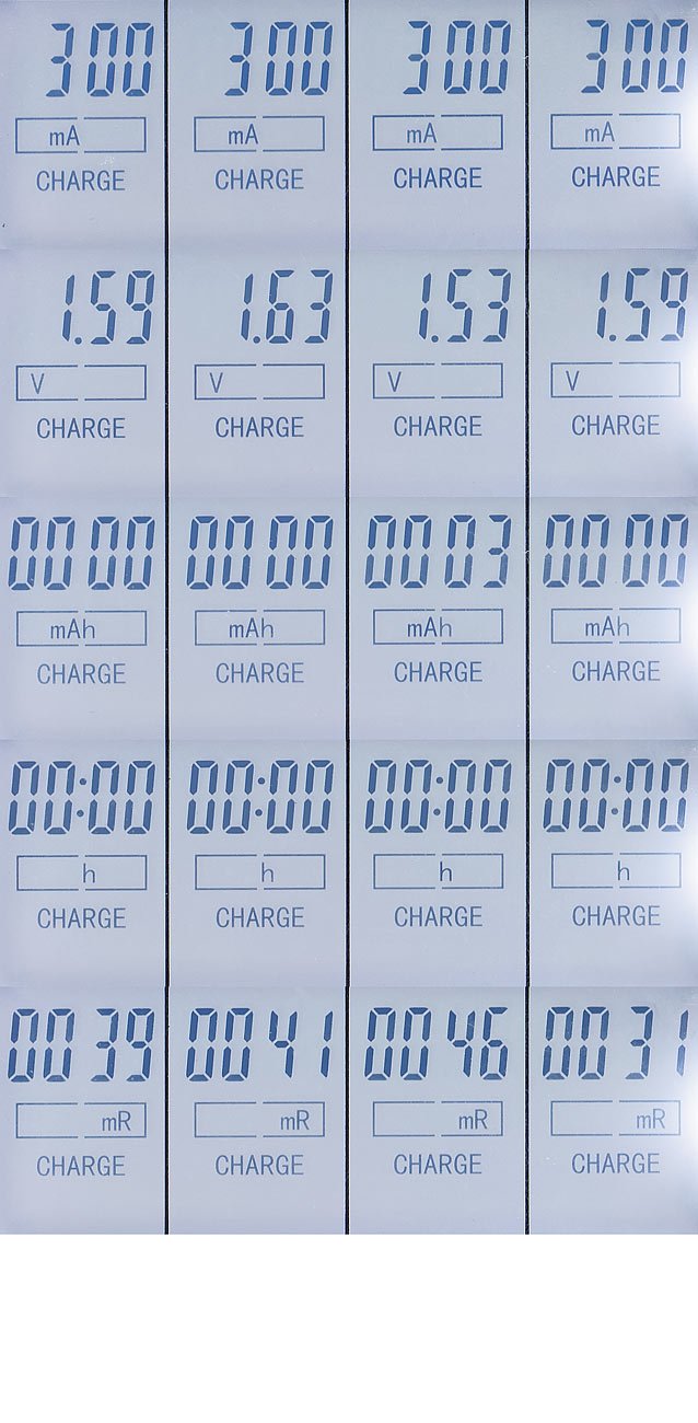 Chargeur rapide haute performance avec écran et 4 accus NiMH type AA [tka Köbele Akkutechnik]