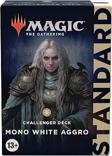 Magic: The Gathering Standard Challenger Deck 2022 – Mono White Aggro (branco) - Produto em Inglês, Multicolor