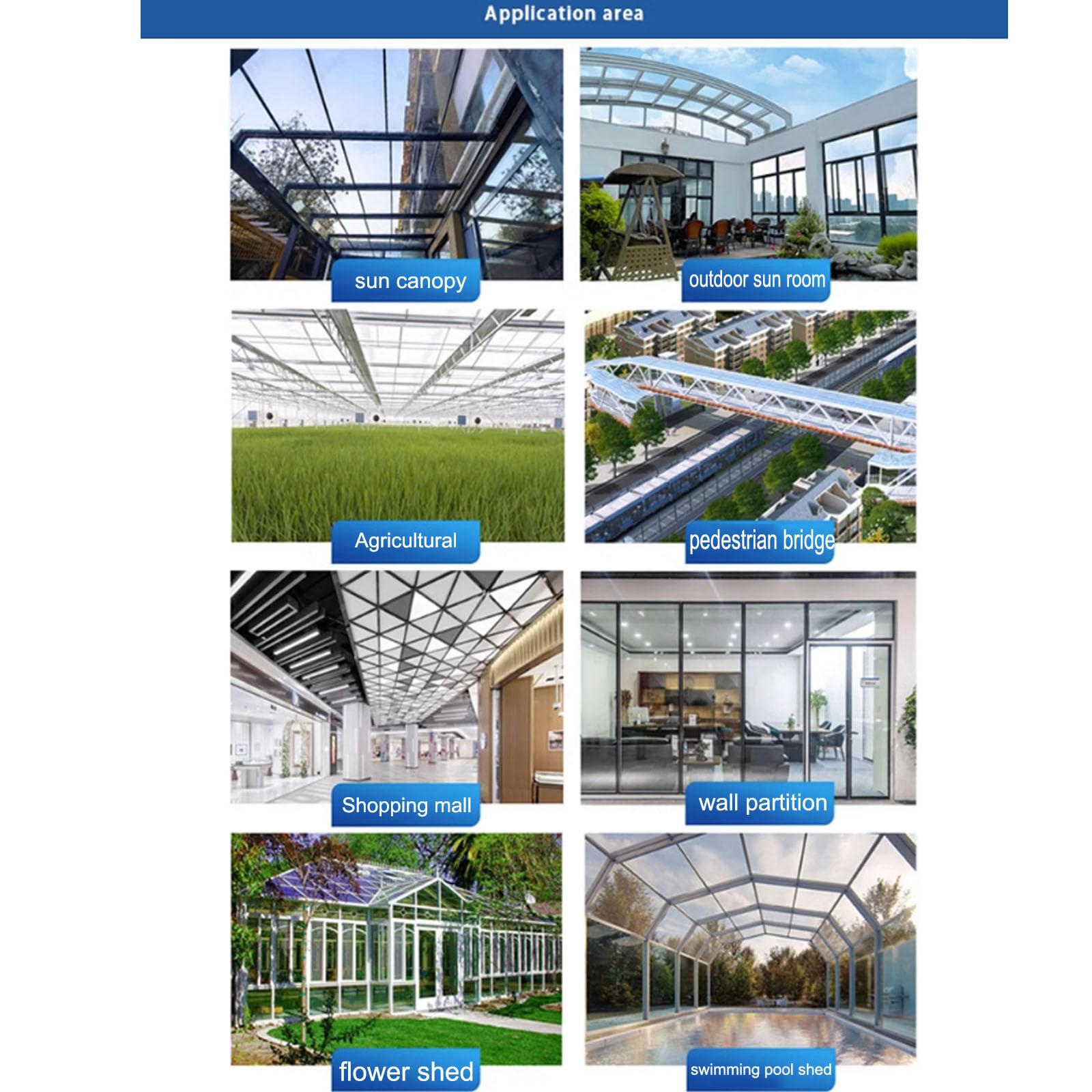 Planchas Transparentes de Policarbonato,Placas para Invernaderos,Paneles para Tejado,Impermeable,Marquesinas Exterior para Puertas Ventanas Jardín,con Tornillos,Personalizable (0.8x2m)