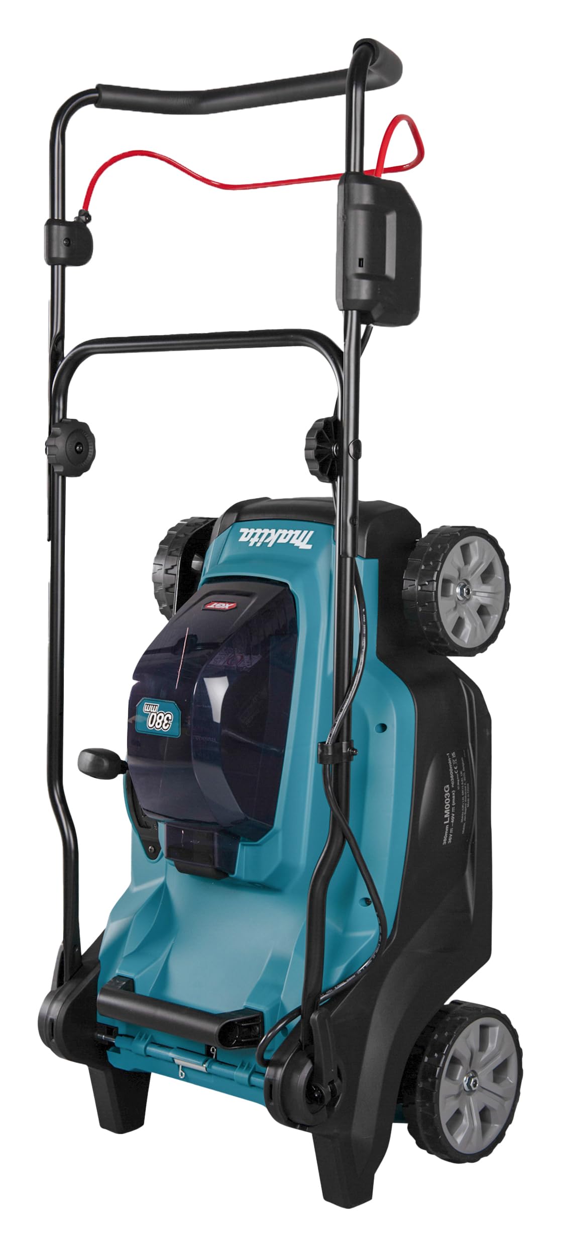 Makita LM003GZ 40V MAX Li-Ion XGT - Cortacésped sin escobillas de 38 cm, baterías y Cargador no incluidos