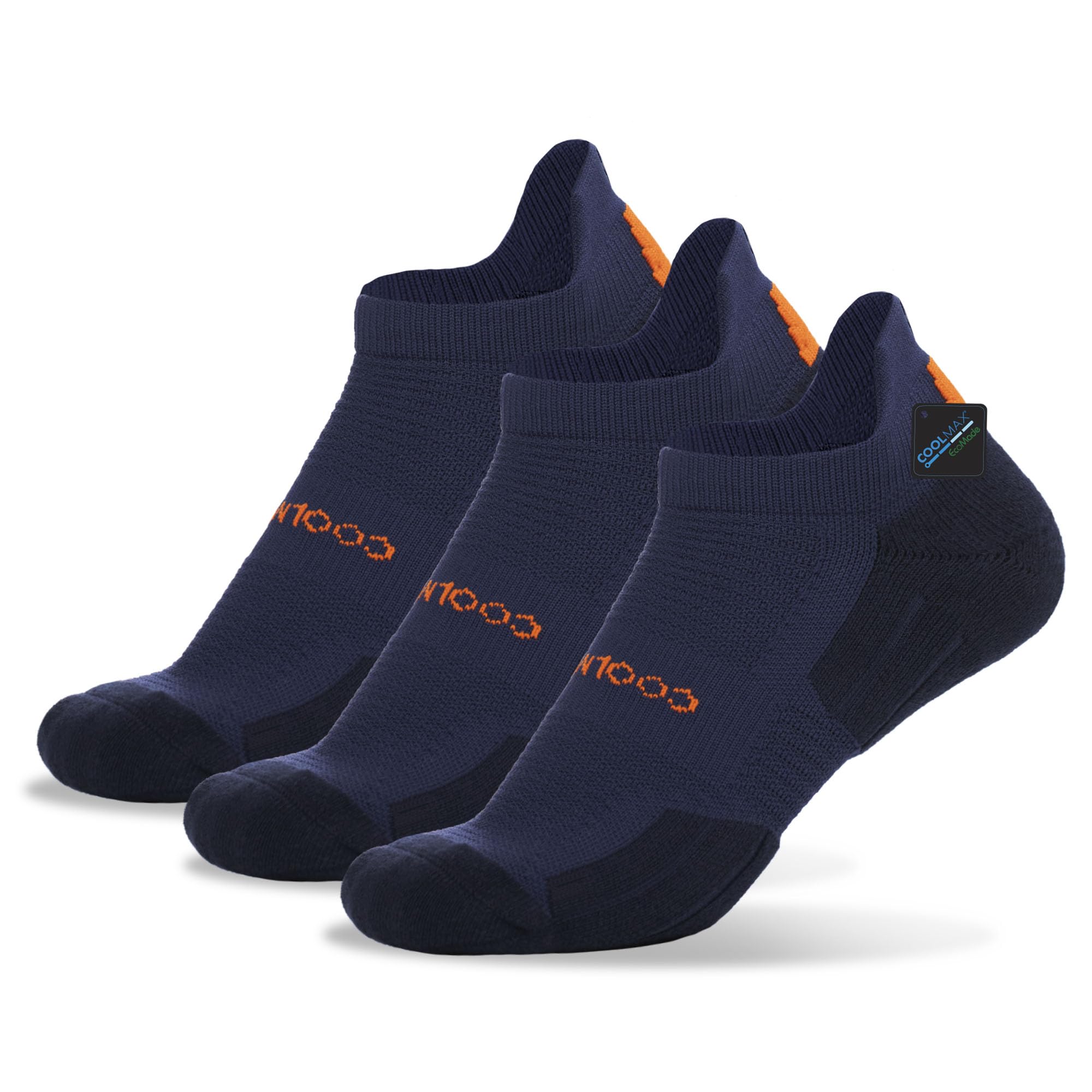 BRISIRA Coolmax Bamboo Viscose Compression Running Socks