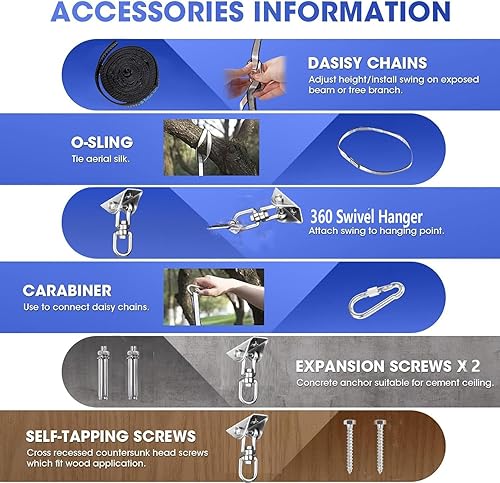 Miniatura 18 de Columpio de terapia para niños con necesidades especiales (hardware incluido) Acurrucarse columpiarse Abrazar interior exterior hamaca ajustable