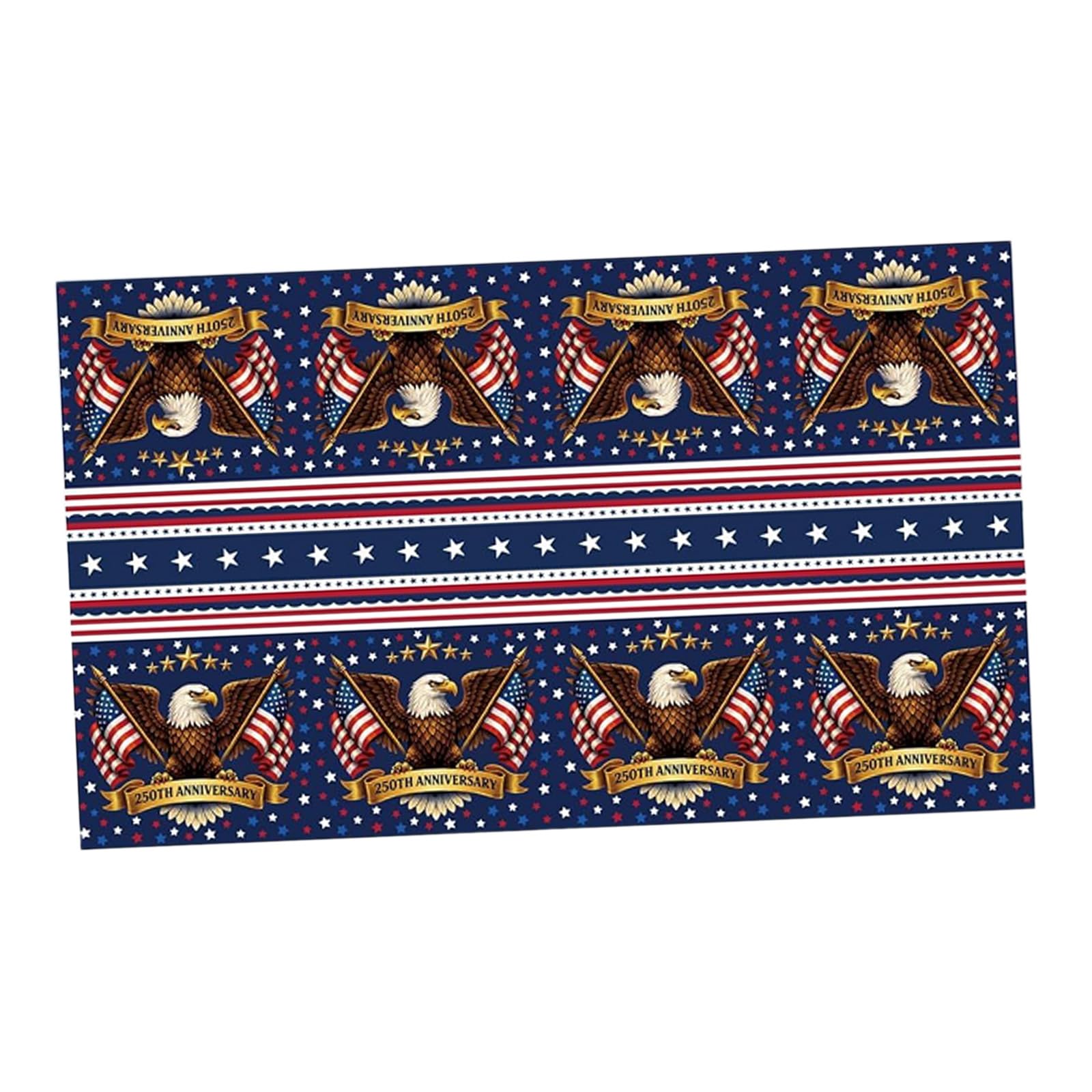 Tsophreniq Patriotics America Flag Tablecloth US 250Th Anniversary Table Cover for Gatherings and Independences Day Celebration Independences Day Table Cover