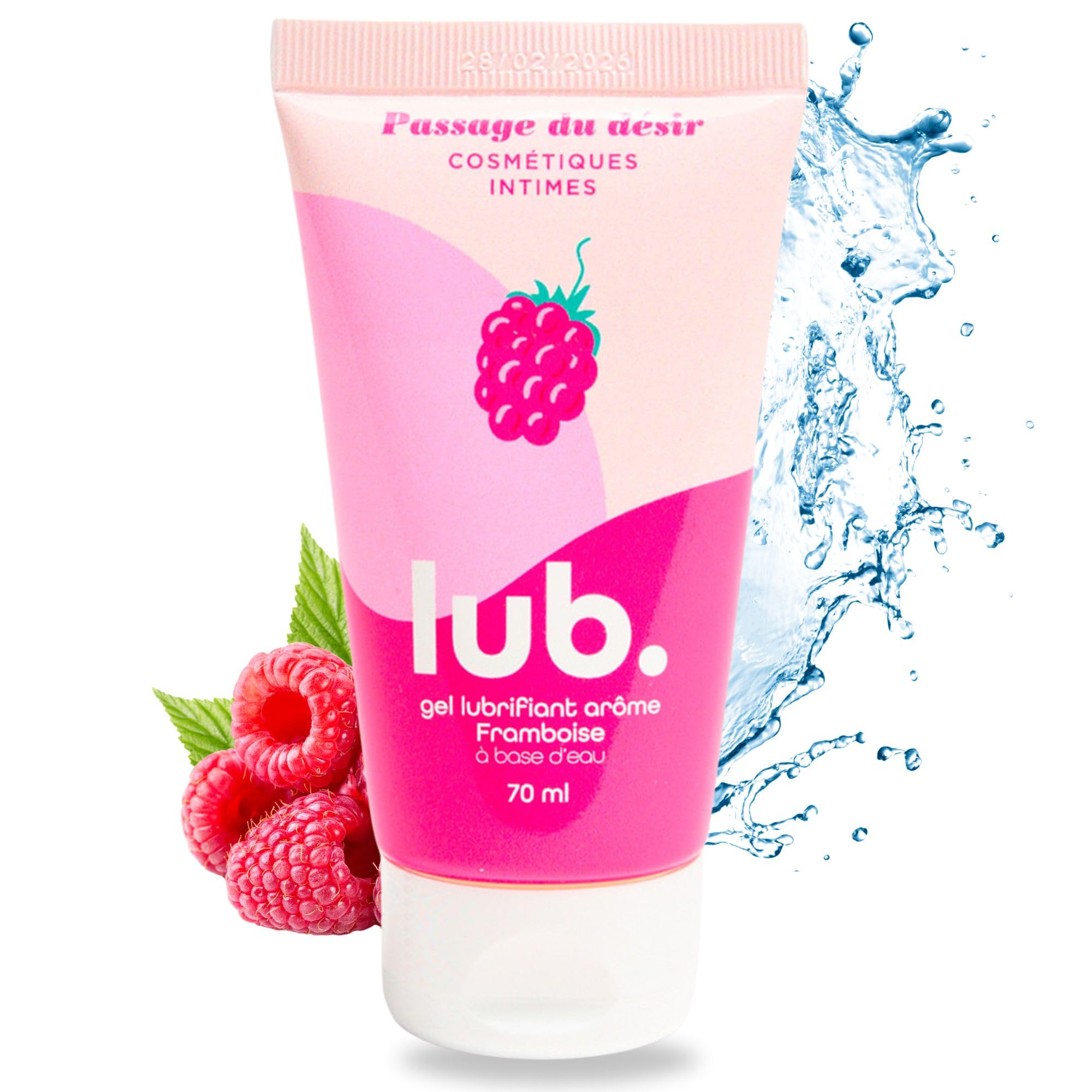 Stimulateur Clitoridien Avec Lubrifiant Fruits Rouges à Base D'eau - Neuf Et Discret