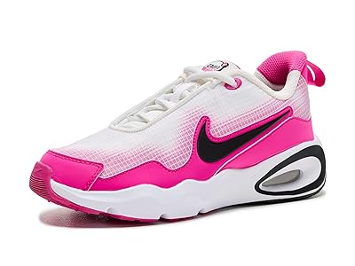 Nike Kids Air Max Nova (Big Kid) Kids Shoes White/Black/Laser Fuchsia : 5.5 Big Kid M, Textile