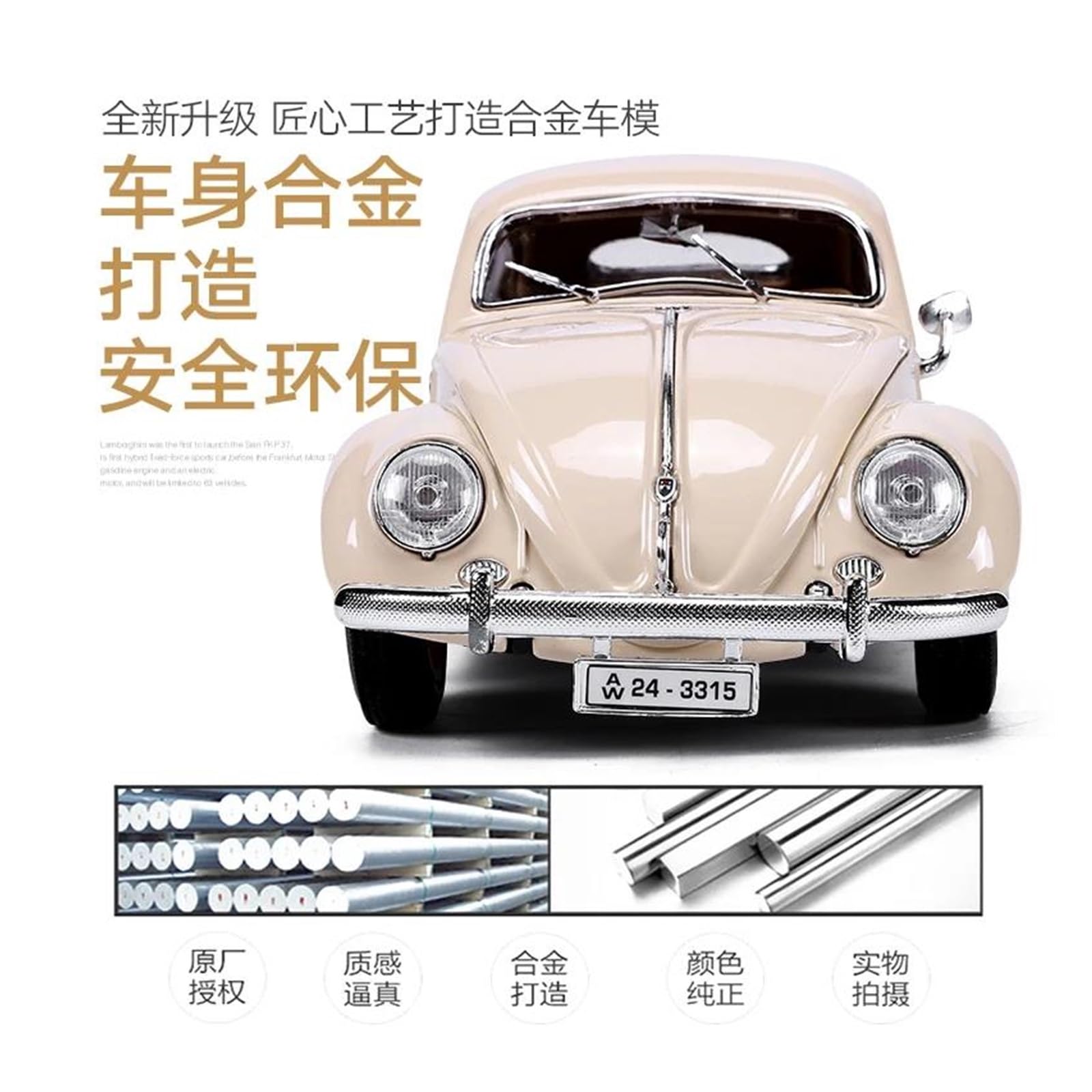 Amazon.com: Scale Finished Model Car 1:18 Scale for Volkswagen