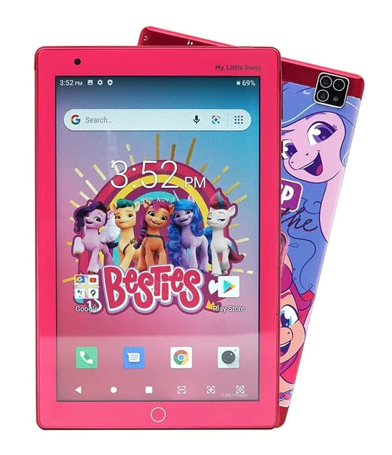 MY LITTLE PONY 8" Tablet with MS Office, 32GB, 2GB, IPS Panel, Android OS (TM-MID870LP)