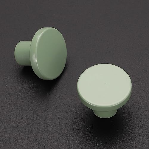 Miniatura 87 de Ravinte Paquete de 30 pomos de color negro mate para armarios de cocina, pomos redondos para cajones de cómodas, tiradores para cajones o puertas