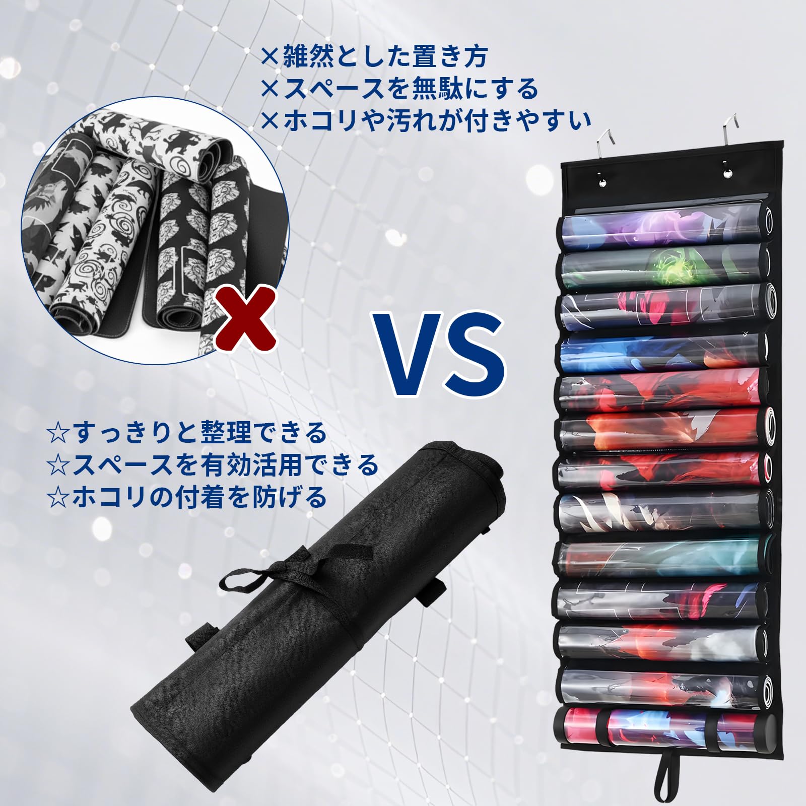 Amazon.co.jp: プレイマット ケース 13層収納 カードゲーム用 プレイ