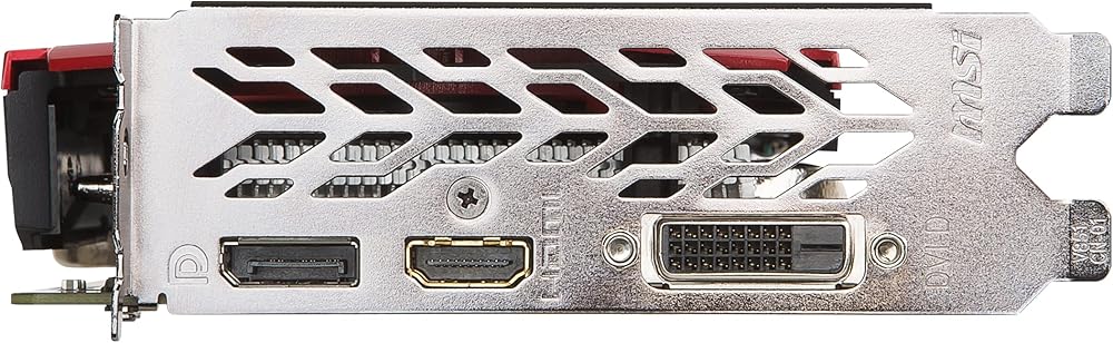 MSI GeForce GTX 1050 Ti Gaming graphics card with Twin Frozr VI cooling system thumbnail 5